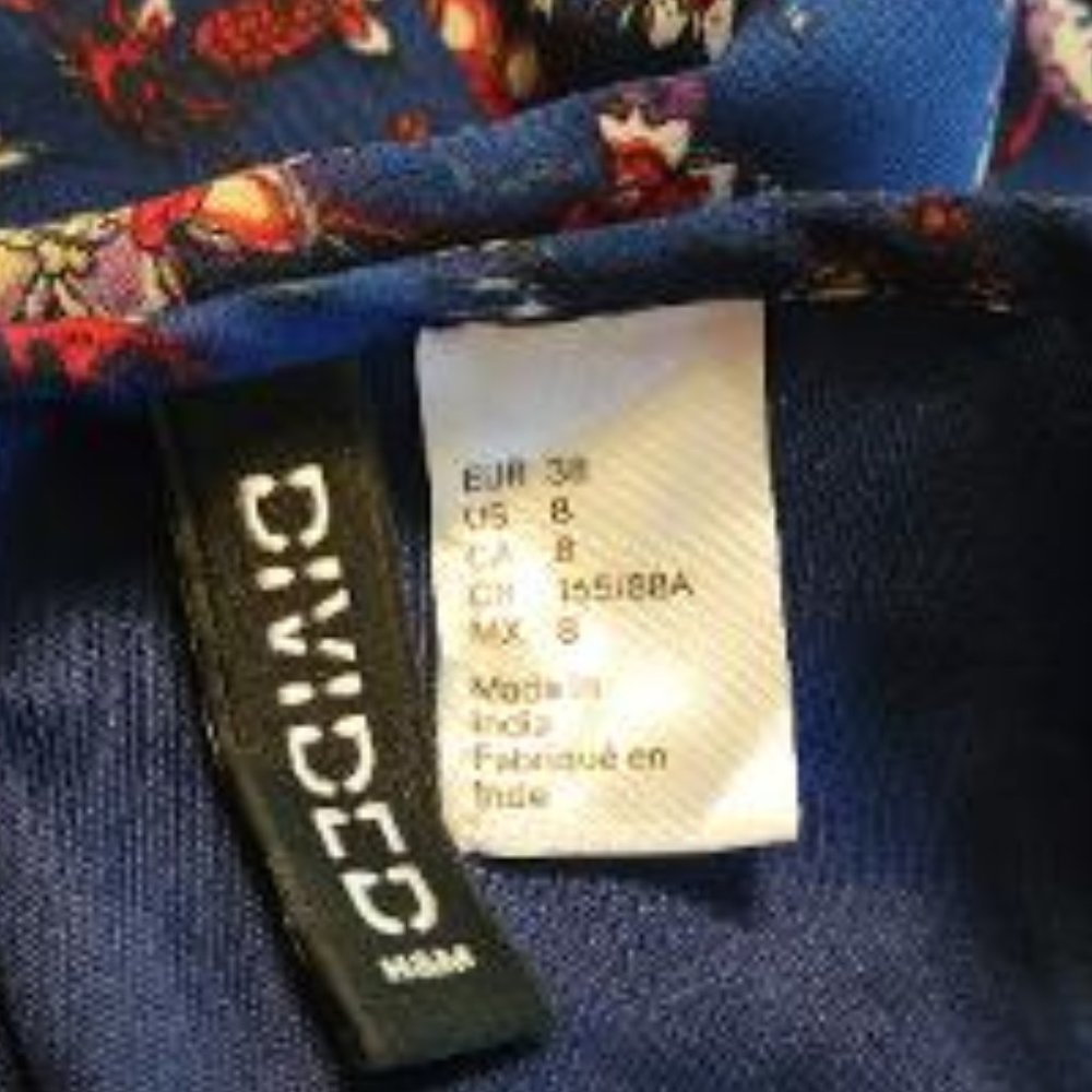 Divided by H&M Blue Floral Maxi Dress - Picture 13 of 14